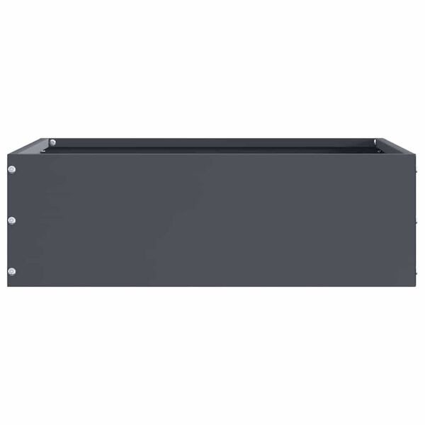 vidaXL Nurmireunus 6 pcs Antrasiitti 40 x 40 x 13 cm Ter&auml;s