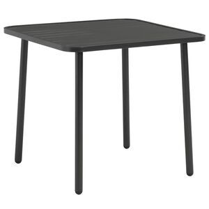 vidaXL Puutarhap&ouml;yt&auml; tummanharmaa 80x80x72 cm ter&auml;s