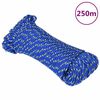 vidaXL Venek&ouml;ysi sininen 4 mm 250 m polypropeeni