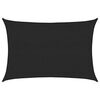 vidaXL Aurinkopurje 160 g/m&sup2; musta 3,5x5 m HDPE
