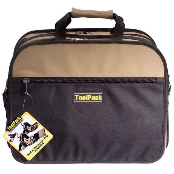 Toolpack Työkalu- ja asiakirjalaukku deluxe 360.043