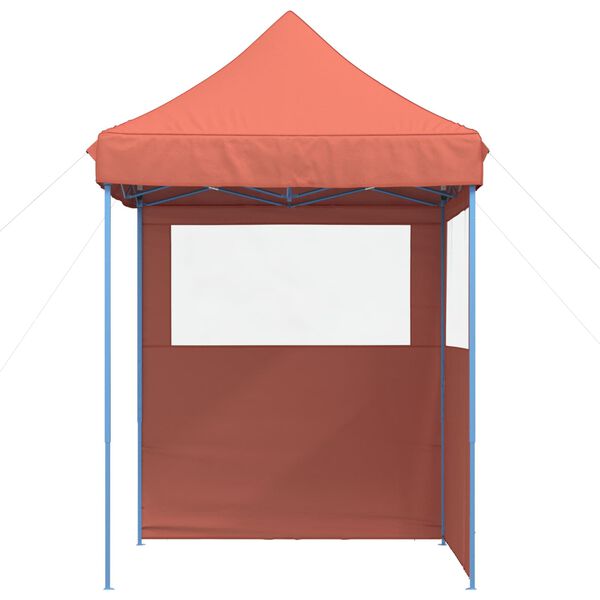 vidaXL Juhlateltta Terrakotta 200 x 200 x 306 cm Oxford-kangas