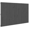 vidaXL S&auml;ngynp&auml;&auml;ty sein&auml;lle harmaa 185x3x110 cm t&auml;ysi m&auml;nty
