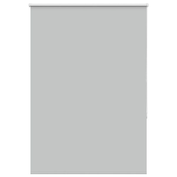 vidaXL Rullaverho Blackout vaalean harmaa 110x130 cm Kankaan leveys