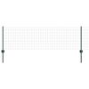 vidaXL Hitsattu lankaa 25 x 0,6 m (L x K) PVC-pinnoitettu ter&auml;s Vihre&auml;
