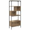 vidaXL Kirjahylly 7 tasoa 76 x 33 x 188,5 cm Tekninen puu