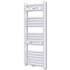 Kylpyhuoneen Keskusl&auml;mmitys Pyyheteline Kaareva 600 x 1160 mm Sivu- & Keskiliittimet