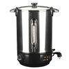 vidaXL Veden-/gl&ouml;gil&auml;mmitin ruostumaton ter&auml;s 15 l 2500 W
