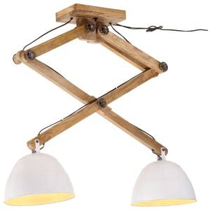 vidaXL Kattovalaisin 25 W valkoinen 29x18x85 cm E27