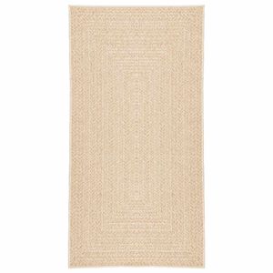 vidaXL Matto ZIZUR beige 60x110 cm juuttityyli sis&auml;- ja ulkok&auml;ytt&ouml;&ouml;n