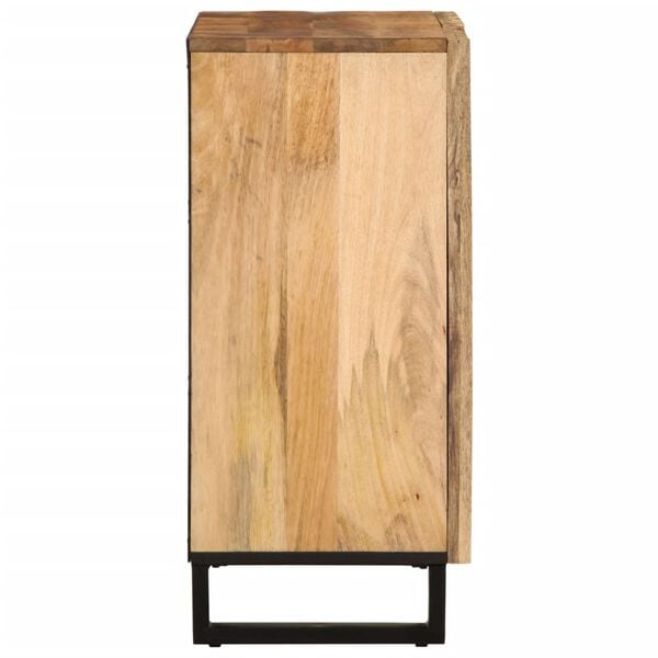 vidaXL Senkki 60x34x75 cm täysi karkea mangopuu