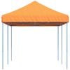 vidaXL Taitettava pop-up juhlateltta oranssi 580x292x315 cm