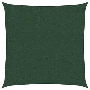 vidaXL Aurinkopurje 160 g/m&sup2; tummanvihre&auml; 2x2 m HDPE
