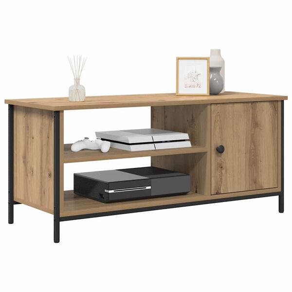 vidaXL TV-kaappi Artisan tammi 100 x 40 x 45 cm Tekninen puu