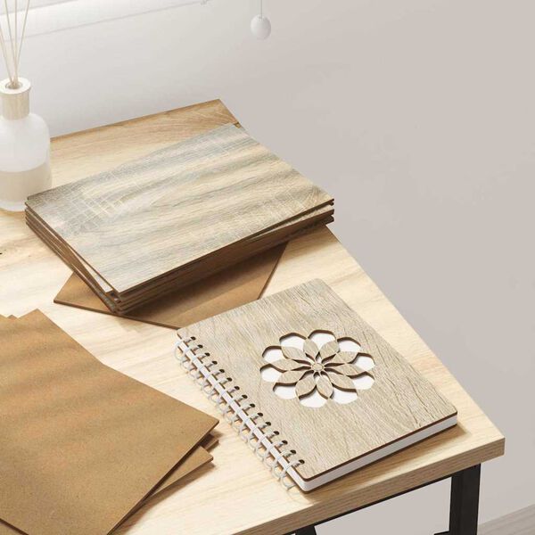 vidaXL Dekoripaneelit 150 pcs Sonoman tammi 15 x 21 x 0.27 cm