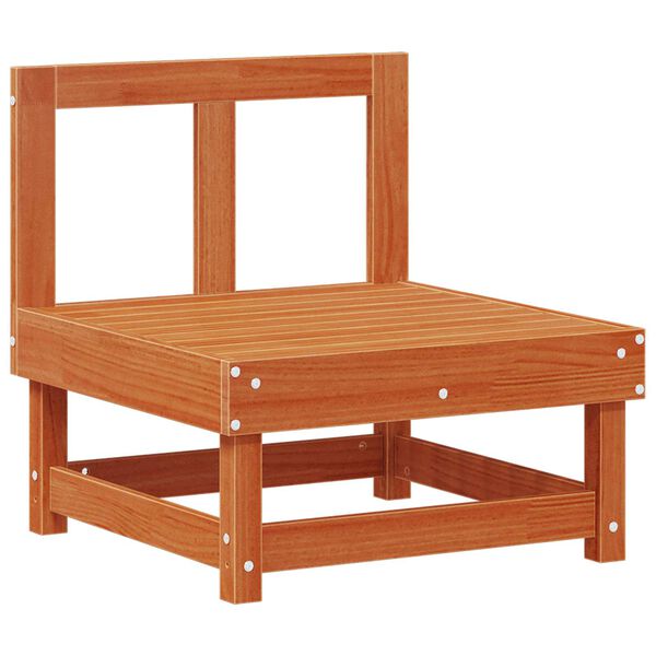 Kulmasohva Vahans&auml;vyinen Ruskea 183 x 61 x 62 cm Massiivim&auml;nty