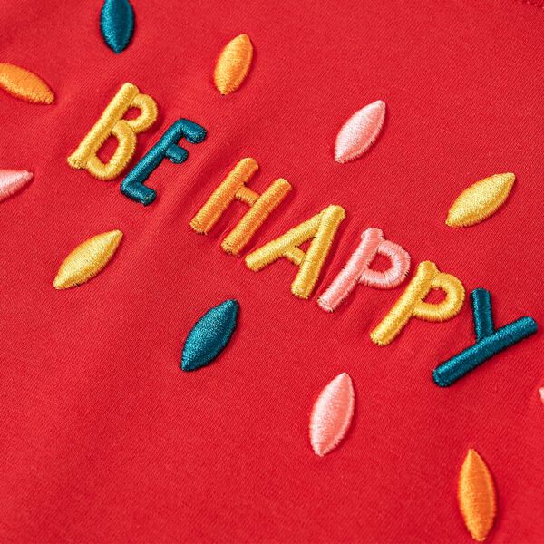 Lasten pitk&auml;hihainen T-paita punainen 104