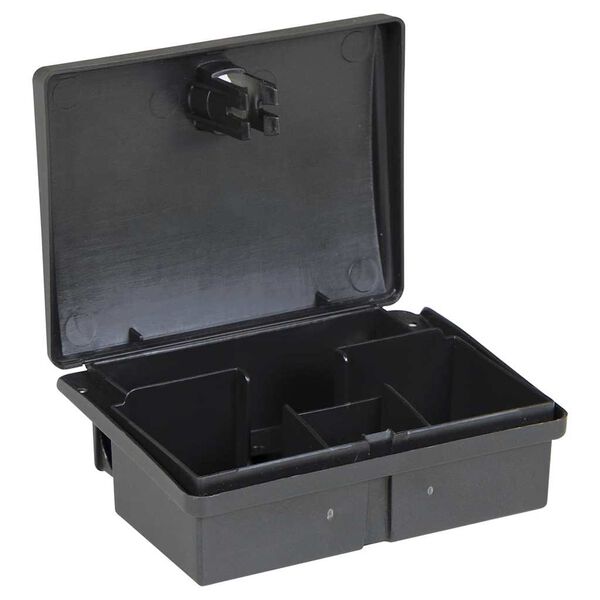 vidaXL Hiiriloukut 20 kpl musta 13x10x4 cm