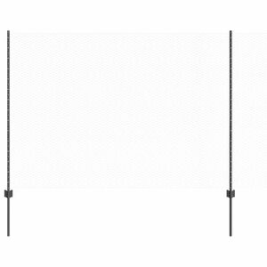 vidaXL Kuusikulmainen aita pylv&auml;&auml;ll&auml; 100 x 1,6 m PVC-pinnoitettu ter&auml;s