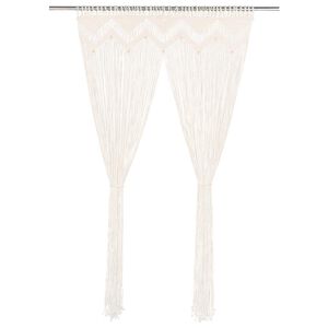 vidaXL Macrame verho 140x240 cm puuvilla