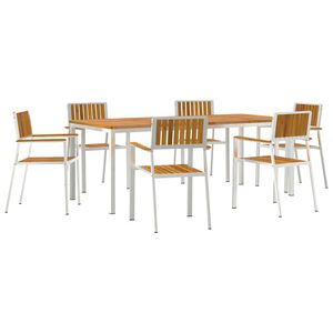 vidaXL Ulkoterassitarjotin 7 kpl 200 x 90 x 75 cm