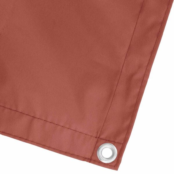 vidaXL Parvekkeen Verho Terrakotta 110 x 800 cm Oxford-kangas