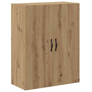 vidaXL Sein&auml;kiinnitett&auml;v&auml; kaappi tammi 69,5x34x90 cm tekninen puu