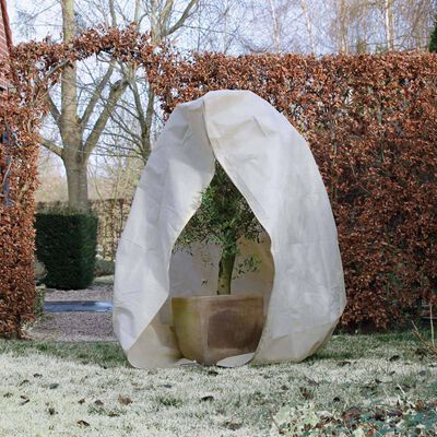 Nature Fleece talvipeite vetoketjulla 70 g/m² beige 2x2,5 m