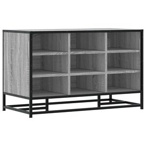 vidaXL Kenk&auml;penkki sonoma tammi 84x40x53,5 cm suunniteltu puu metalli