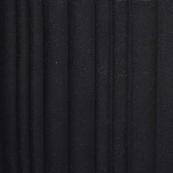 Capi Vaasi kukkalaatikko Urban Tube elegantti matala 46x58 cm musta