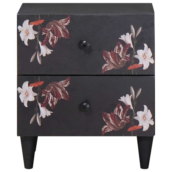 vidaXL Y&ouml;p&ouml;yt&auml; 2 pcs Ruskea 40 x 33,5 x 46 cm Kiinte&auml; mango puu