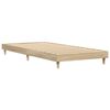 vidaXL S&auml;ngynrunko ilman patjaa Sonoma-tammi 75x190 cm tekninen puu