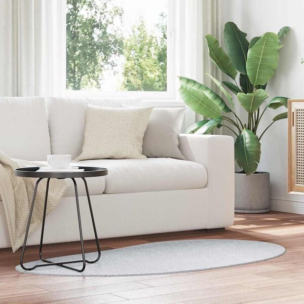 vidaXL Alue matot HUARTE Harmaa 80 x 150 cm Polyesteri