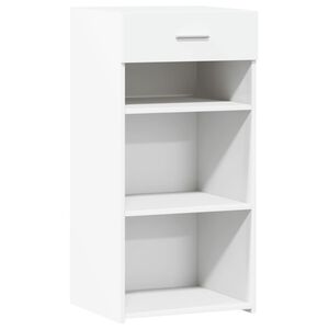 vidaXL Senkki valkoinen 45x42,5x93 cm tekninen puu