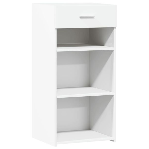 vidaXL Senkki valkoinen 45x42,5x93 cm tekninen puu