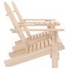 vidaXL Adirondack-puutarhatuoli kahvip&ouml;yd&auml;ll&auml; t&auml;ysi kuusi