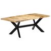 vidaXL Ruokap&ouml;yt&auml; mangopuu 200x100x75