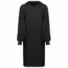 vidaXL Viltti-huppari KINN Musta XL Puuvilla