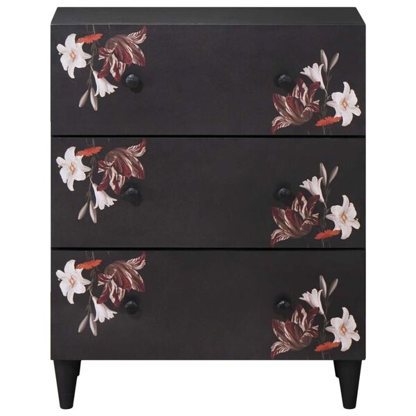 vidaXL S&auml;ilytyskaapit Moniv&auml;rinen 60 x 33,5 x 75 cm Kiinte&auml; mango puu