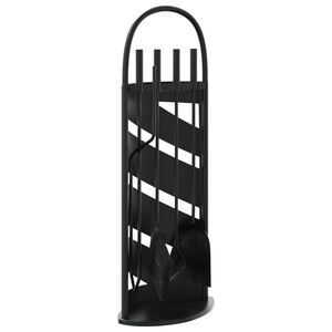 vidaXL Takkaty&ouml;kalusarja 5-osainen 23x15x66 cm ter&auml;s