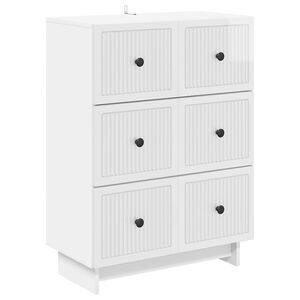 vidaXL Laatikkokaappi 66 x 34,5 x 90 cm Tekninen puu