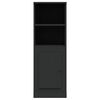 vidaXL Kaappi musta 36x35,5x103,5 cm tekninen puu