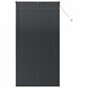 vidaXL Venetsialaiset Verhot Musta 220 x 115 cm Alumiini