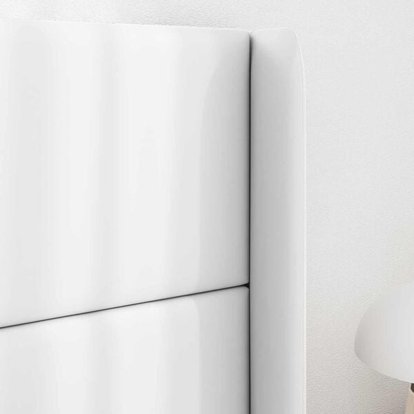 vidaXL P&auml;&auml;tykorva Valkoinen 80 x 16 x 4 cm Polyvinyylikloridi