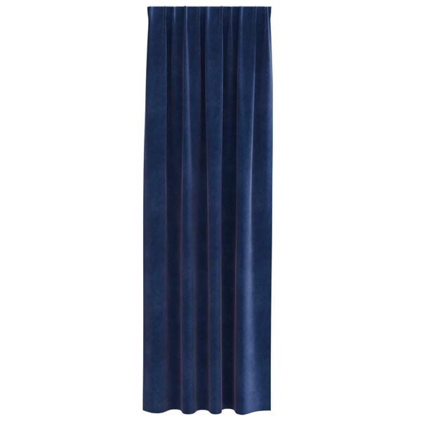 vidaXL Pimennysverhot 2 pcs Tumma Sininen 140 x 225 cm Sametti