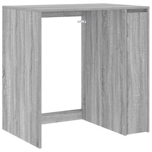 vidaXL Pyykinpesukonekaappi Harmaa Sonoma 87 x 60 x 89 cm