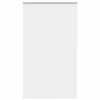vidaXL Rullaverho Blackout valkoinen 130x210 cm Kankaan leveys 126,6cm