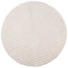 vidaXL Alue matot Py&ouml;re&auml; SIROLO Beige &Oslash; 120 CM Polyesteri
