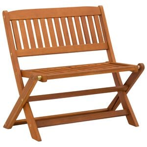 vidaXL Lasten penkki 1 -Seater 61 x 38 x 57 cm Tihe&auml; Eukalyptuspuu