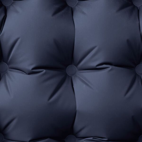 vidaXL Itset&auml;yttyv&auml; retkeilypatja tyynyll&auml; 1 hengelle harmaa